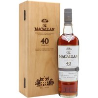 Macallan 40 Year Old / Sherry Oak / 2017 Release Speyside Whisky Macallan 40 Year Old / Sherry Oak / 2017 Release Speyside Whisky
