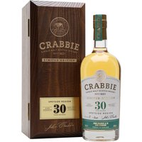 Crabbie 30 Year Old (Glenrothes) Speyside Single Malt Scotch Whisky Crabbie 30 Year Old (Glenrothes) Speyside Single Malt Scotch Whisky