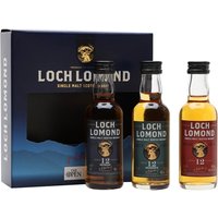 Loch Lomond Distillery 12 Year Old Miniature Gift Set /3x5cl Highland Whisky Loch Lomond Distillery 12 Year Old Miniature Gift Set /3x5cl Highland Whisky