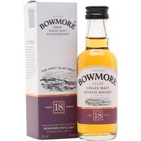 Bowmore 18 Year Old Miniature Islay Single Malt Scotch Whisky Bowmore 18 Year Old Miniature Islay Single Malt Scotch Whisky