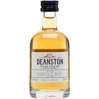 Deanston 12 Year Old Miniature Highland Single Malt Scotch Whisky Deanston 12 Year Old Miniature Highland Single Malt Scotch Whisky