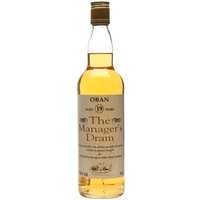 Oban 19 Year Old / Managers Dram Highland Single Malt Scotch Whisky Oban 19 Year Old / Managers Dram Highland Single Malt Scotch Whisky