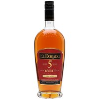 El Dorado 5 Year Old Gold Rum Single Modernist Rum