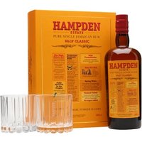 Hampden Estate HLCF Classic Rum / 4 Year Old / Glass Set Hampden Estate HLCF Classic Rum / 4 Year Old / Glass Set