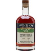 Guyana Uitvlugt 2003 Rum / 18 Year Old / Holmes Cay Guyana Uitvlugt 2003 Rum / 18 Year Old / Holmes Cay