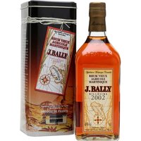 J Bally 2002 Millesime Agricole Rhum J Bally 2002 Millesime Agricole Rhum