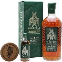 Ninefold Scottish Oak 2022 / 3 Year Old / Cask DO32 / With Mini Ninefold Scottish Oak 2022 / 3 Year Old / Cask DO32 / With Mini