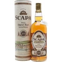 Scapa 10 Year Old / Bot.1990s / Litre Island Single Malt Scotch Whisky Scapa 10 Year Old / Bot.1990s / Litre Island Single Malt Scotch Whisky