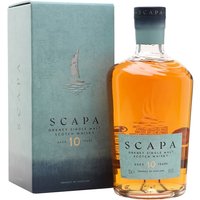 Scapa 10 Year Old Island Single Malt Scotch Whisky Scapa 10 Year Old Island Single Malt Scotch Whisky