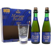 Boon Marriage Parfait 10 / 2 Bottle & Glass Golden Anniversary Edition Gift Set