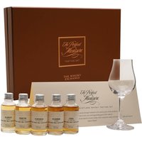 Tour of Scotland Single Malt Whisky Tasting Set With Glass / 5x3cl Single Whisky Tour of Scotland Single Malt Whisky Tasting Set With Glass / 5x3cl Single Whisky