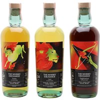 The Zodiac: Fire Elements Set / The Whisky Exchange / 3 Bottles Single Whisky