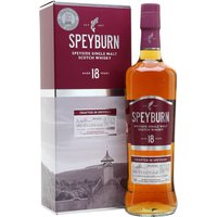 Speyburn 18 Year Old Speyside Single Malt Scotch Whisky Speyburn 18 Year Old Speyside Single Malt Scotch Whisky