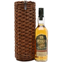 Speyburn 1977 / 25 Year Old / Wicker Basket Speyside Whisky Speyburn 1977 / 25 Year Old / Wicker Basket Speyside Whisky