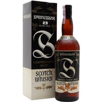 Springbank 8 Year Old / Bot.1960s Campbeltown Whisky Springbank 8 Year Old / Bot.1960s Campbeltown Whisky