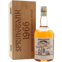 Springbank 1966 Local Barley / Bot.1996 / Cask #475 Campbeltown Whisky Springbank 1966 Local Barley / Bot.1996 / Cask #475 Campbeltown Whisky