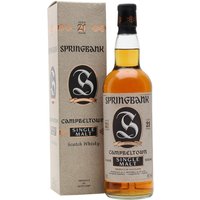 Springbank 21 Year Old / Bot.1990s Campbeltown Whisky Springbank 21 Year Old / Bot.1990s Campbeltown Whisky