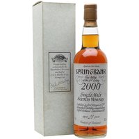 Springbank 21 Year Old / First Bottling of 21st Century Campbeltown Whisky Springbank 21 Year Old / First Bottling of 21st Century Campbeltown Whisky