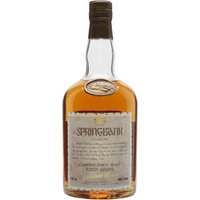 Springbank 25 Year Old / Dumpy Bottle / Bot.1980s Campbeltown Whisky Springbank 25 Year Old / Dumpy Bottle / Bot.1980s Campbeltown Whisky