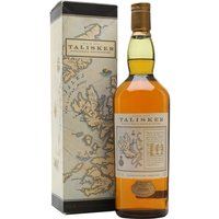 Talisker 10 Year Old / Map Label Island Single Malt Scotch Whisky Talisker 10 Year Old / Map Label Island Single Malt Scotch Whisky