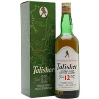 Talisker 12 Year Old / Bot.1980s Island Single Malt Scotch Whisky Talisker 12 Year Old / Bot.1980s Island Single Malt Scotch Whisky