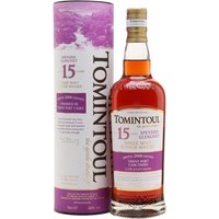 Tomintoul 2008 / 15 Year Old / Tawny Port Pipe Finish Speyside Whisky Tomintoul 2008 / 15 Year Old / Tawny Port Pipe Finish Speyside Whisky