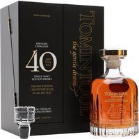Tomintoul 40 Year Old / Second Edition Speyside Whisky Tomintoul 40 Year Old / Second Edition Speyside Whisky