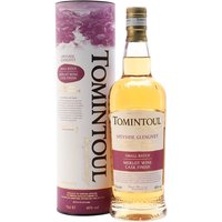 Tomintoul Merlot Cask Finish Speyside Single Malt Scotch Whisky Tomintoul Merlot Cask Finish Speyside Single Malt Scotch Whisky