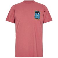 Weird Fish Ave A Jar Back Print Artist T-Shirt Rosewood Size L Weird Fish Ave A Jar Back Print Artist T-Shirt Rosewood Size L