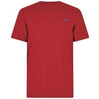 Weird Fish Fished Branded T-Shirt Barberry Red Marl Size L Weird Fish Fished Branded T-Shirt Barberry Red Marl Size L