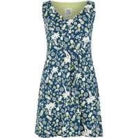 Weird Fish Indus Printed Jersey Tunic Ensign Blue Size 18 Weird Fish Indus Printed Jersey Tunic Ensign Blue Size 18