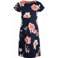 Weird Fish Tallahassee Organic Cotton Jersey Dress Rich Navy Size 12 Weird Fish Tallahassee Organic Cotton Jersey Dress Rich Navy Size 12