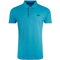 Weird Fish Miles Pique Polo Shirt Vivid Blue Size S Weird Fish Miles Pique Polo Shirt Vivid Blue Size S