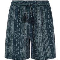 Weird Fish Naha Organic Cotton Cheesecloth Shorts Indigo Size 10 Weird Fish Naha Organic Cotton Cheesecloth Shorts Indigo Size 10