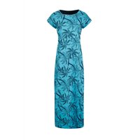 Weird Fish Mirren Organic Cotton Maxi Dress Vivid Blue Size 10 Weird Fish Mirren Organic Cotton Maxi Dress Vivid Blue Size 10