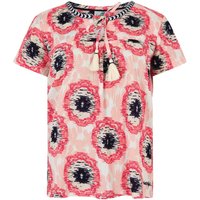 Weird Fish Sofia Organic Cotton Cheesecloth Blouse Pale Pink Size 10 Weird Fish Sofia Organic Cotton Cheesecloth Blouse Pale Pink Size 10