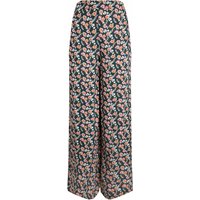 Weird Fish Mounira Eco Viscose Wide Leg Trousers Dusky Green Size 10 Weird Fish Mounira Eco Viscose Wide Leg Trousers Dusky Green Size 10