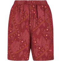 Weird Fish Sundance Eco Viscose Printed Shorts Chilli Red Size 10 Weird Fish Sundance Eco Viscose Printed Shorts Chilli Red Size 10