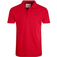 Weird Fish Miles Pique Polo Shirt Barberry Red Marl Size S Weird Fish Miles Pique Polo Shirt Barberry Red Marl Size S