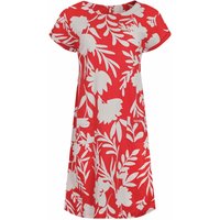 Weird Fish Orlando Linen Rich Pocket Dress Radical Red Size 10 Weird Fish Orlando Linen Rich Pocket Dress Radical Red Size 10