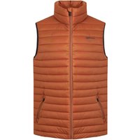 Weird Fish Langtree Lightweight Showerproof Padded Gilet Dark Rust Size S Weird Fish Langtree Lightweight Showerproof Padded Gilet Dark Rust Size S