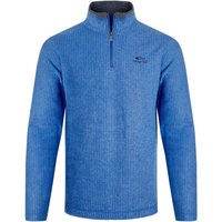 Weird Fish Newark 1/4 Zip Grid Fleece Blue Size 4XL Weird Fish Newark 1/4 Zip Grid Fleece Blue Size 4XL