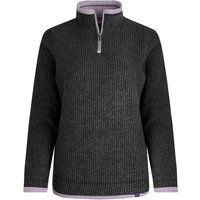 Weird Fish Beye 1/4 Zip Grid Fleece Washed Black Size 10 Weird Fish Beye 1/4 Zip Grid Fleece Washed Black Size 10