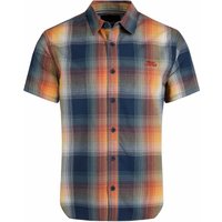 Weird Fish Judd Short Sleeve Check Shirt Ensign Blue Size S Weird Fish Judd Short Sleeve Check Shirt Ensign Blue Size S