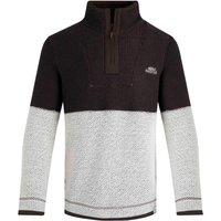 Weird Fish Kielder 1/4 Zip Limited Edition Macaroni Sweatshirt Coffee Size S Weird Fish Kielder 1/4 Zip Limited Edition Macaroni Sweatshirt Coffee Size S