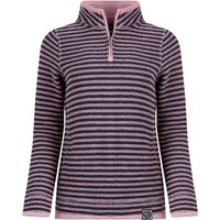 Weird Fish Meadow 1/4 Zip Stripe Eco Macaroni Heather Size 8 Weird Fish Meadow 1/4 Zip Stripe Eco Macaroni Heather Size 8