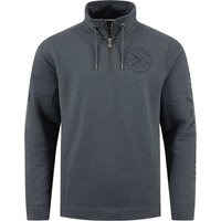 Weird Fish Oakville Eco 1/4 Zip Graphic Sweatshirt Navy Size 3XL Weird Fish Oakville Eco 1/4 Zip Graphic Sweatshirt Navy Size 3XL