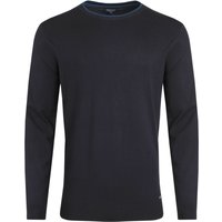 Weird Fish Noah Crew Neck Fine Knit Jumper Midnight Size 4XL Weird Fish Noah Crew Neck Fine Knit Jumper Midnight Size 4XL