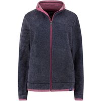 Weird Fish Ariana Full Zip Grid Fleece Navy Size 8 Weird Fish Ariana Full Zip Grid Fleece Navy Size 8