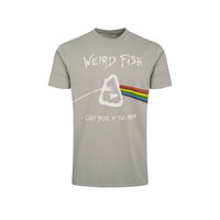 Weird Fish Carp Side Front Print Artist T-Shirt Limestone Size S Weird Fish Carp Side Front Print Artist T-Shirt Limestone Size S